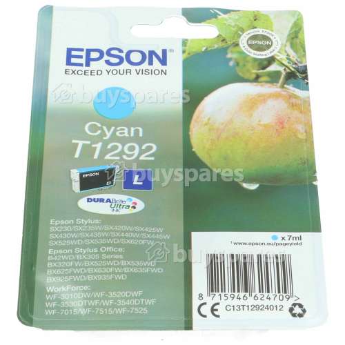 Epson SX235W Original T1292 Tintenpatrone Cyan