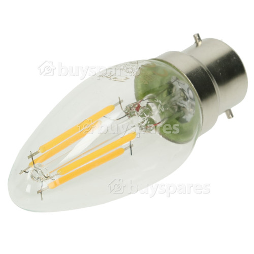 Ampoule Flamme De Chandelle Led Filament Non Réglable 4W E14