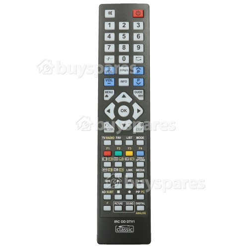 Lenco IRC87537 Remote Control