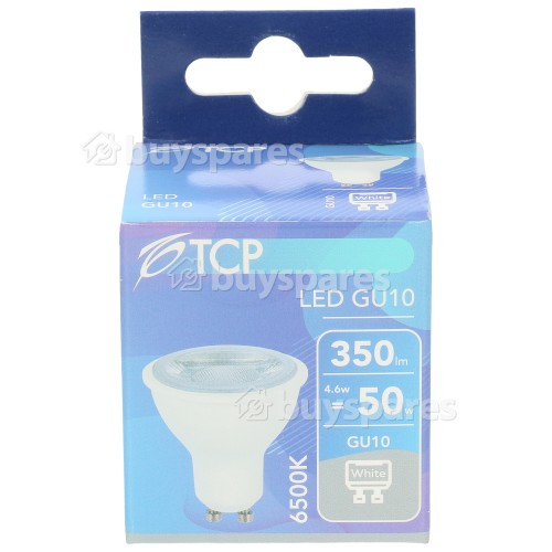 TCP 4.6W GU10 LED Non-Dimmable Spotlight Lamp (Daylight) 50W Equivalent