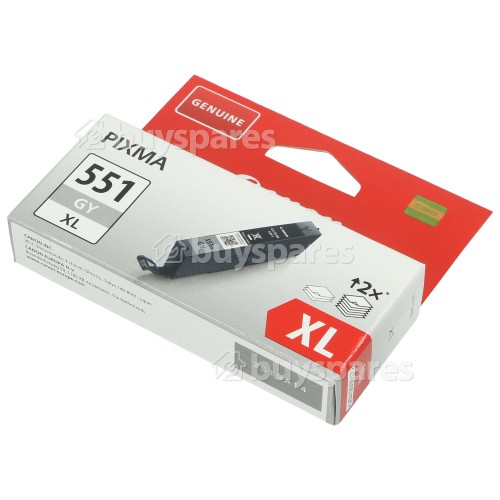 Cartucho De Tinta Gris - 6447B001 Original CLI-551GYXL Alta Capacidad Canon