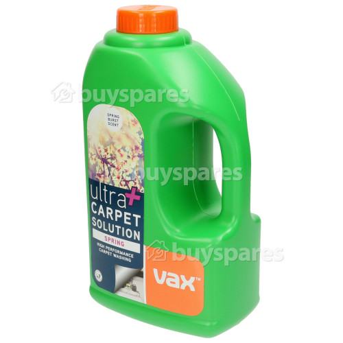 Solution De Nettoyage De Tapis Moquettes Vax Ultra+ Fraîcheur Printemps -1, 5 L- Vax