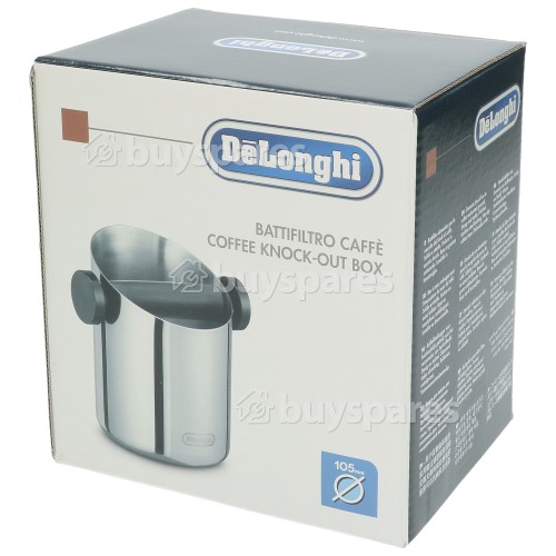 Récipient à marc de café, acier inoxydable - DeLonghi