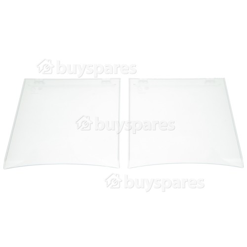 Zoppas Fridge Plastic Crisper Shelf : 206x234mm