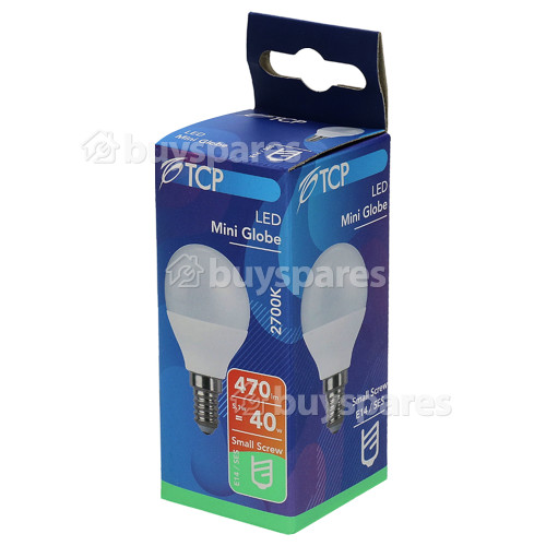 TCP 5,1W SES/E14 LED Golfball-Glühlampe - Nicht Dimmbar (warmweiß) - 40W Entsprechend