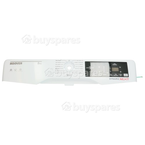 Hoover Control Panel Fascia Assembly - White