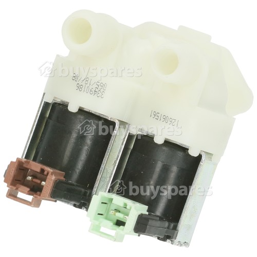 Nestor Martin Double Solenoid Inlet Valve : 180Deg. With (push) Connectors