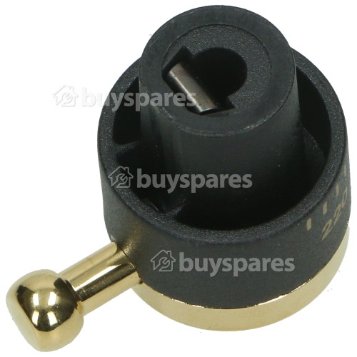 Rangemaster / Leisure / Flavel Thermostat Control Knob Black / Gold