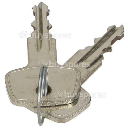 Lec Freezer Door Key Pair BuySpares