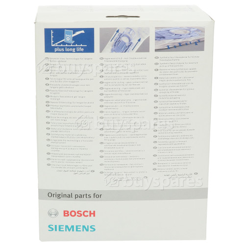 Bolsa De Papel De Aspiradora - MegaAir SuperTEX P (Caja De 4) Siemens