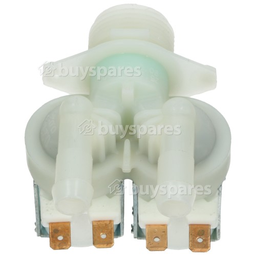 White Knight Cold Water Double Solenoid Inlet Valve : 180Deg 12 Bore Outlets