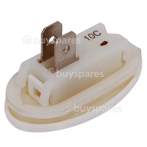 Whirlpool Oval Ignition Switch Button - White 2tag