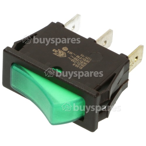 Philips AFB812/PH Switch With Green Lamp AFB812PH G49-P38