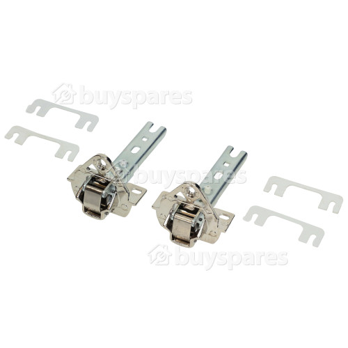 Kit De Charnières De Porte Réfrigérateur Congélateur - Paquet De 2 - Compatibles AEG