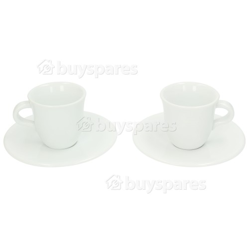 DeLonghi Ceramic Espresso Cups - Pack Of 2