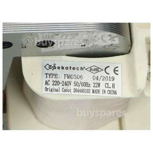 Arcelik Main Oven Fan Motor : BecaTech FM0306 22W