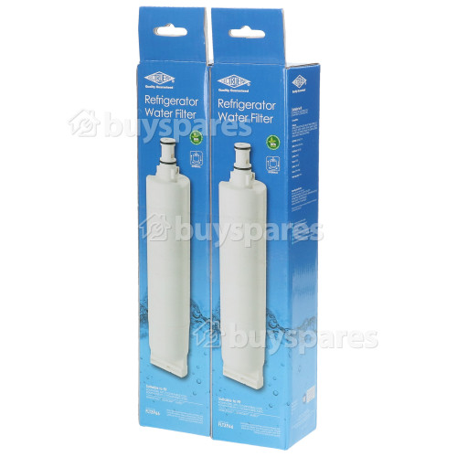 Whirlpool 25RI-D4 PT Fridge Water Filter - Pack Of 2 : Compatible With SXS, SBS200, SBS002, SBS005, & WF100