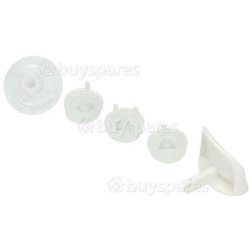 Kenwood Kit Of Control Buttons With Carraige & Timer Knobs