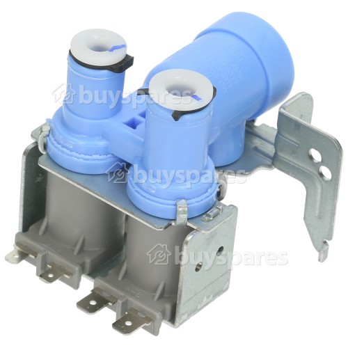 Samsung Cold Water Double Inlet Solenoid Valve : Useong RIV-12A-22, 220/240V