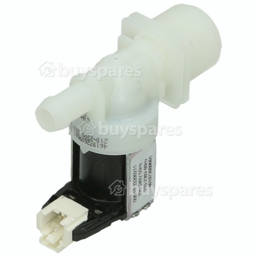 H2O Cold Water Single Inlet Solenoid Valve : 180deg Protected (push) Connector Tag Pin