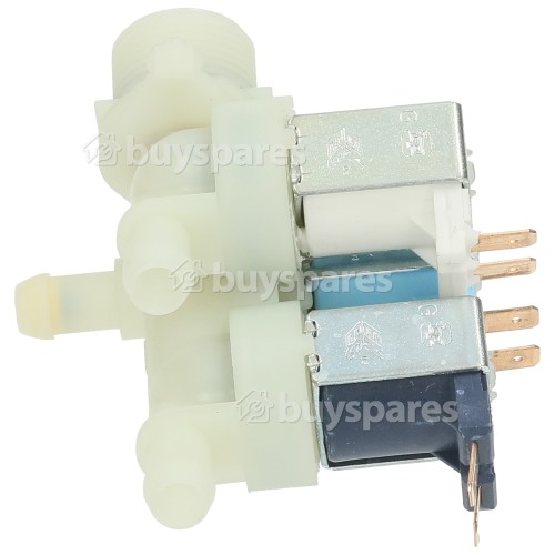 Falcon Cold Water Triple Solenoid Inlet Valve : 2X 180Deg. 1X90Deg & 12 Bore Outlets