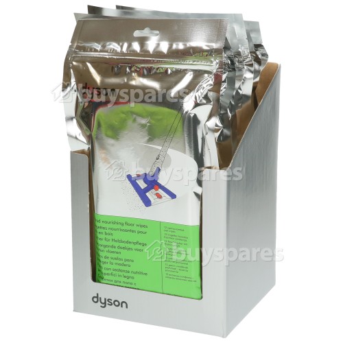 Dyson Wood Nourishing Floor Wipes: Box Of 6 Packets