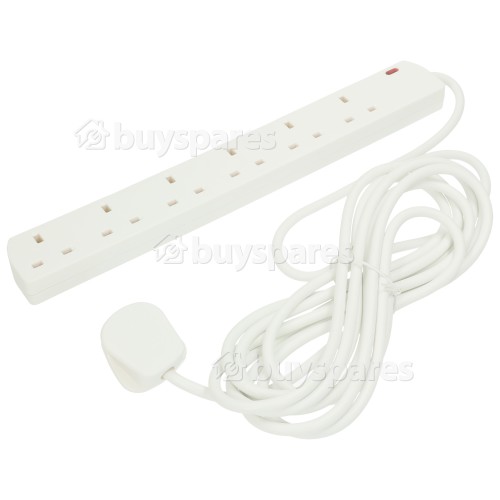 Lyvia 5M 6-Socket Extension Lead