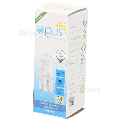 Ampoule Halogène Pour Four G9 40W 230V John Lewis