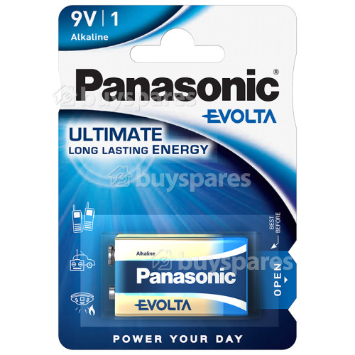 Panasonic 9 V Evolta Alkalibatterie