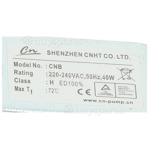 Bissell Pump Assembly : Shenzhen CNHT CNB 40W
