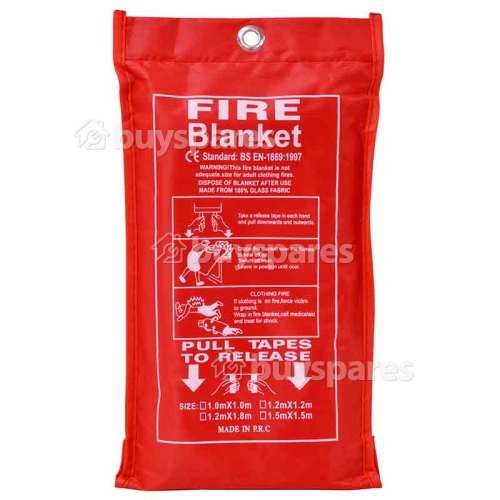 Large 1m Fire Blanket. ( Home Safety ) PPE