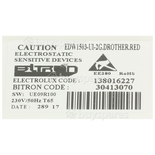 Fors User Interface Board Red EDW15