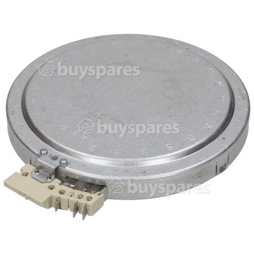 Asko Large Ceramic Hob Hotplate Element - 2200W/750W EGO 10.51214.079
