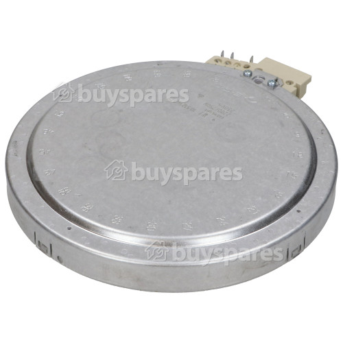 Asko Large Ceramic Hob Hotplate Element - 2200W/750W EGO 10.51214.079