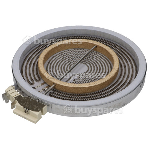 Korting Large Ceramic Hob Hotplate Element - 2200W/750W EGO 10.51214.079