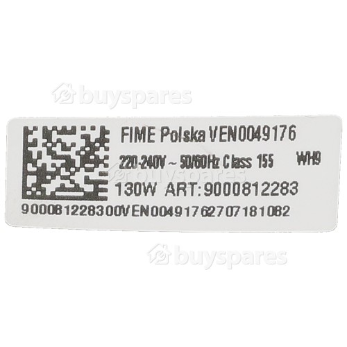 Bosch Fan Motor Assembly : FIME VEN0049176 130W