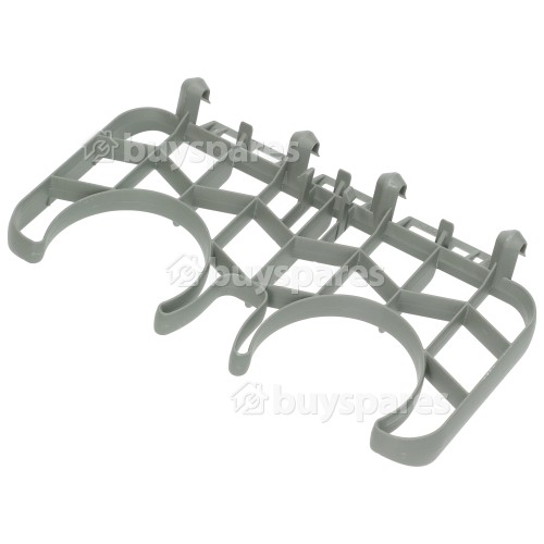 John Lewis Glass Holder Lower Basket Darkgrey