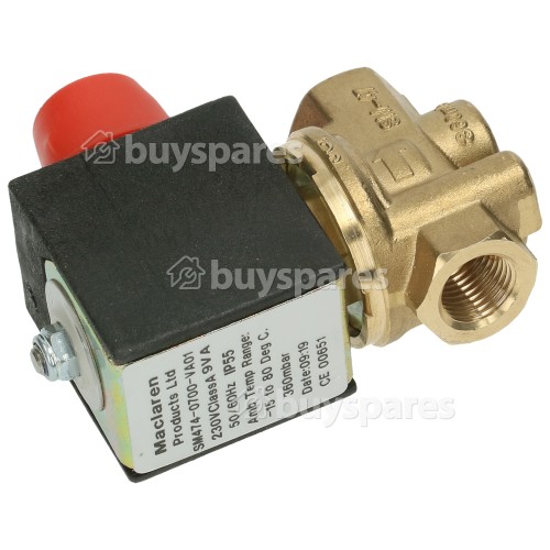 AGA 1/4" Solenoid Gas Valve