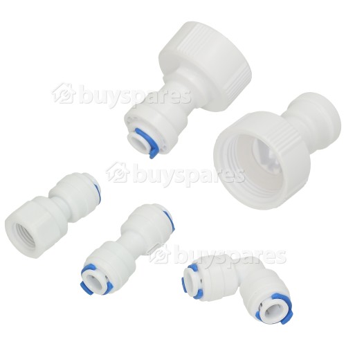 Water Supply Inlet Hose Kit For Use With American Fridge Freezers With Ice / Water Filters