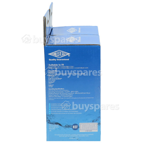 Cartouche Filtre &Agrave; Eau Interne De R&eacute;frig&eacute;rateur - Paquet De 2 - : Compatible Avec HAFIN2/Exp, DA29-00003G, DA97-06317A, RS21JLBG, TS48WLUS, WF008K Indesit