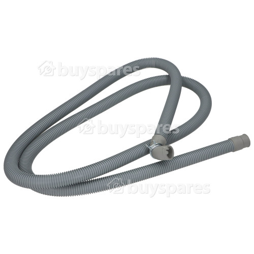 AEG L16830 2.37mtr. Drain Hose 19mm End With Right Angle End 22mm, Internal Dia.s'