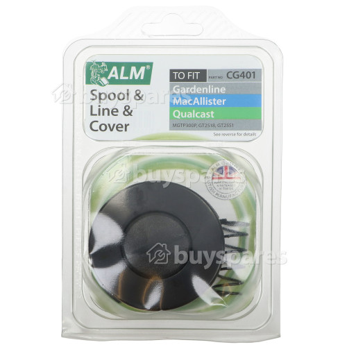 Aldi CG401 Spool & Line With Spool Cover