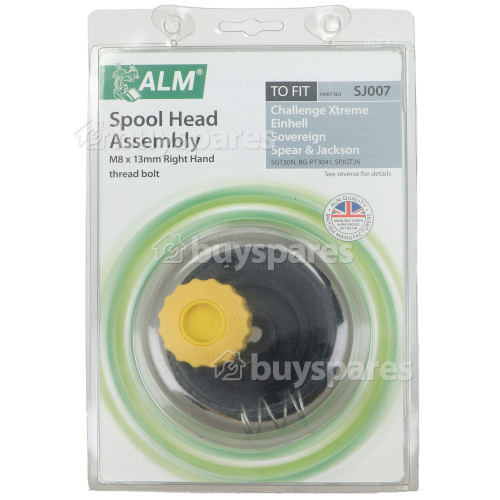 Tête De Bobine De Coupe-bordures : Convient Pour Challenge Xtreme SGT30N SGT34N Plus Modèles Big Bear : BBL070GTM 33CC Coupe-bordures À Essence, R08W45 Einhell
