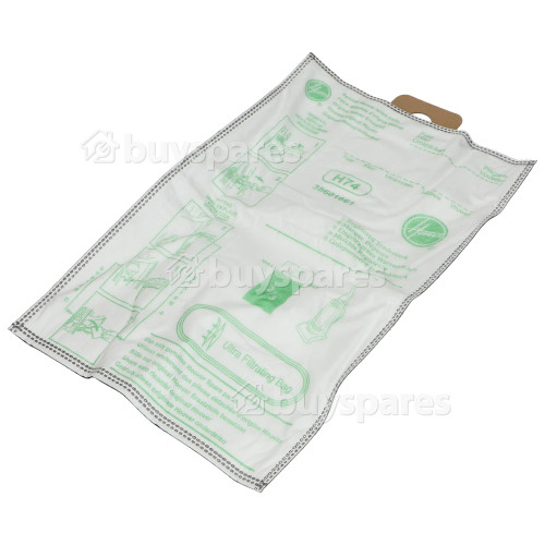 Hoover PU71 PU01011 Vacuum Cleaner H74 Mircofibre Dust Bags (Pack Of 4)