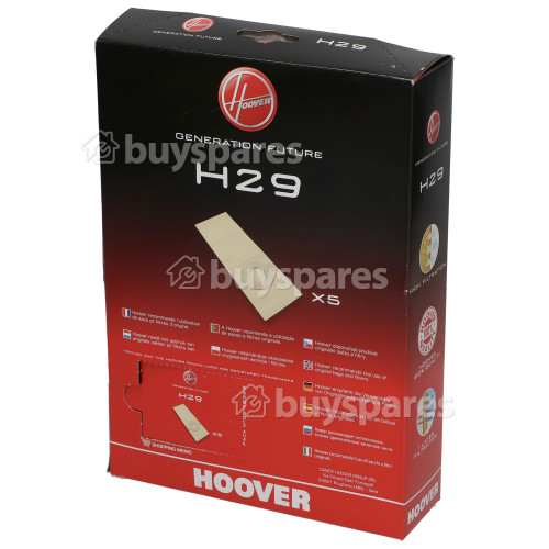 Hoover H29 Paper Bags (Pack Of 5)