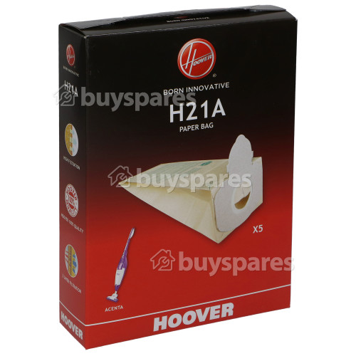 Hoover H21A Dust Bag (Pack Of 5)