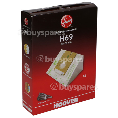 Sacs Aspirateur H69 ( Paquet De 5 ) Hoover