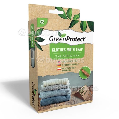 Green Protect Clothes Moth Trap (Pack Of 2) (pest Control)