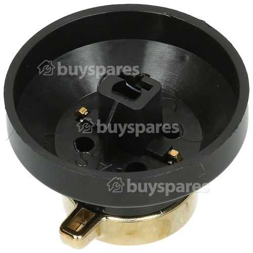 Stoves Oven Control Knob Black / Gold BuySpares
