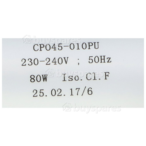 Admiral Recirculation Motor Pump: Hanning CP045-010PU 80W